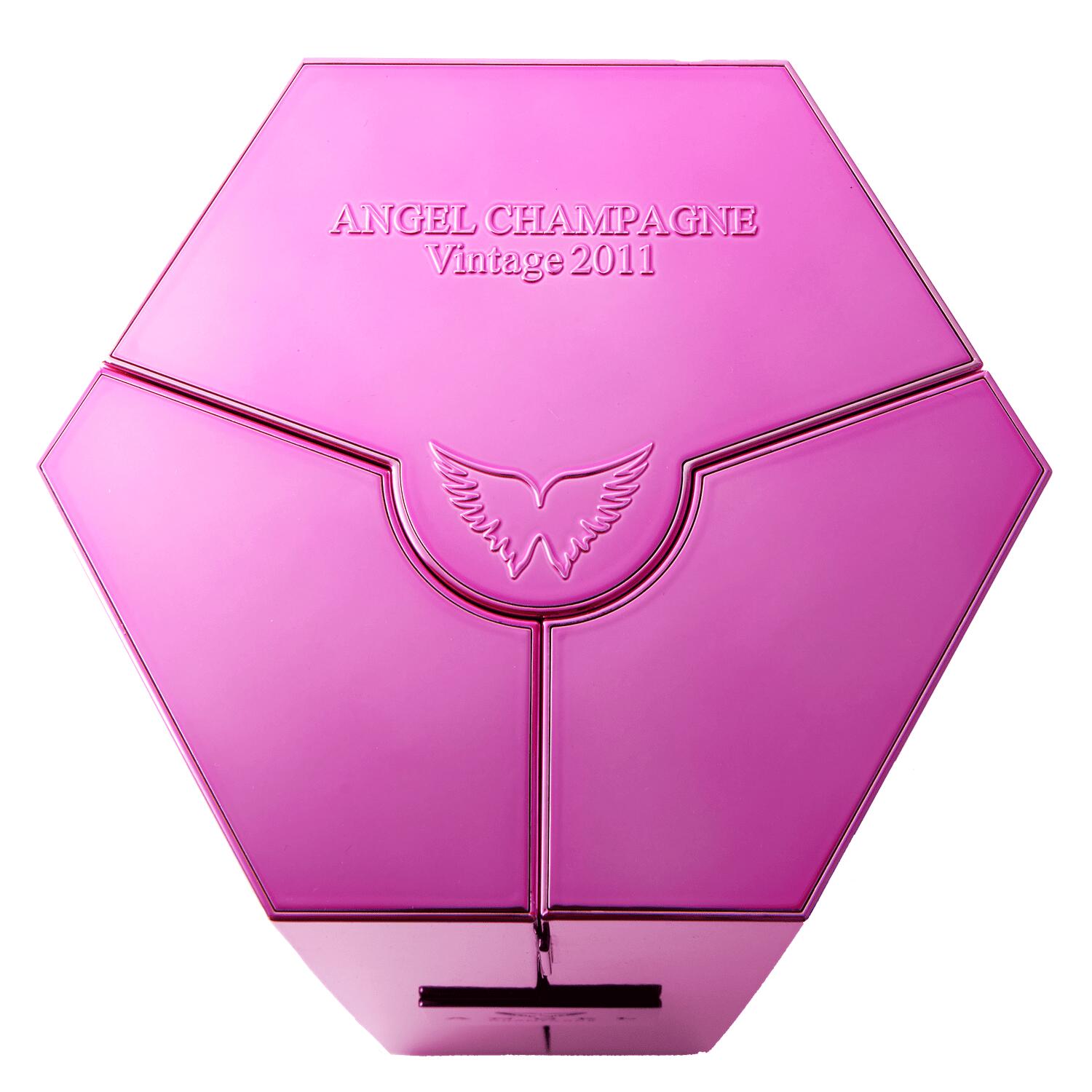 2011 Angel Vintage Millesime Brut PINK エンジェル ピンク ブリュット ミレジメ ヴィンテージ 辛口 Champagne France シャンパーニュ フランス 750ml 12.5% ギフトボックス付　記念日 インスタ映え 高級シャンパン キャバクラ ホスト お祝い 正月 母の日 父の日 finewineatr-10000955 ファインワイン サンプル画像3