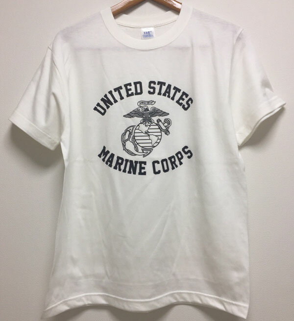 【2枚で送料無料】Tシャツ【アメリカ海兵隊 UNITED STATES MARINE CORPS マリーンコーズ】 ビンテージタイプ【RadRocArt】/半袖 メンズ レディース 男女兼用 古着レプリカ ロゴ錨Tシャツ【5.6oz.】【ガールズGS-GL】【メンズS-XXL】NEW