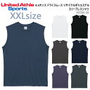 【XXL】4.4オンス ドライスムース リサイクルポリエステル スリーブレスシャツ United Athle Sports ユナイテッドアスレ 5703-01 ...