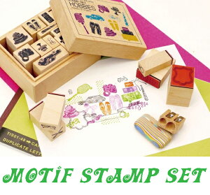 モチーフ スタンプセット【アクセサリー】【ダウンタウン】【ホビー】【パーク】ハンコ・レター・はがき・年賀状・メッセージカード・現代百貨 モチーフ スタンプセット アクセサリー H720-AC通販 年賀状印刷 年賀状作成ソフト セール