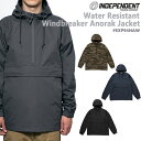 【XS-XL】アノラックジャケット【INDEPENDENT TRADING COMPANY】Water Resistant Windbreaker Anorack Jacket【アノラックパーカー/ウィンドブレイカー ウォームビズ】インディペンデント トレーディングカンパニー(INEXP94NAW)【0411】