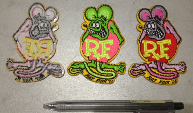 Rat Fink Patchesʥåȥե󥯡ꥸʥ˥ѥååڥ9.5cm Ź߸ˤΤߤνʬʤȤʤޤ
