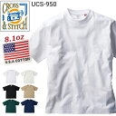 8.1oz USAコットンTシャツ CROSS&STITCH クロスアンドステッチ 半袖 無地 クロスステッチ 米綿100％ 厚手 メンズ レディース 男女兼用 TRUSS トラス 2024ss