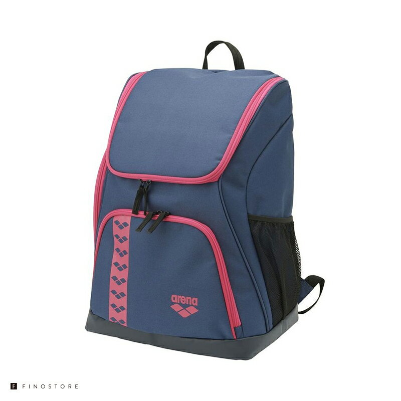 アリーナ 撥水 水泳バッグ バックパック バックパック デイパック リュックサック 35L（ARENA BACKPACK）AEAVJA02 ユニセックス NVPK ネイビー×ピンク競泳 スイミングスクール