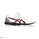 アシックス テニスシューズ ソリューションスイフト FF OC オムニ・クレーコート用（ASICS SOLUTION SWIFT FF OC）1041A300 メンズ 103(WHITE/ANTIQUE RED)ホワイト