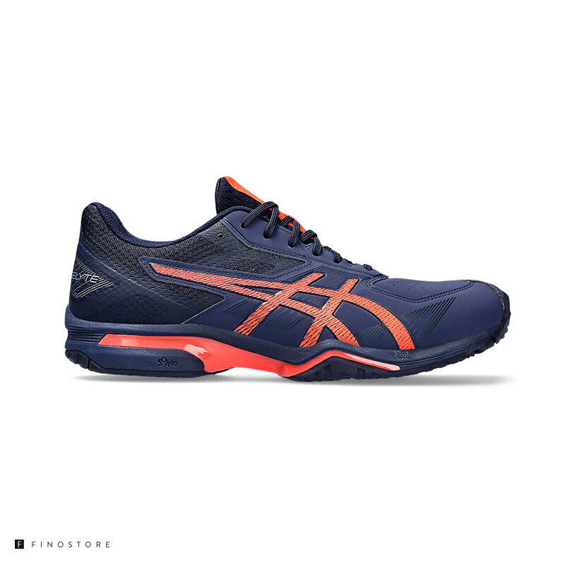 アシックス テニスシューズ オムニ・クレーコート用 プレステージライト4 OC （ASICS PRESTIGELYTE 4 OC）（ASICS ）1043A013-401 ユニセックス 401(PEACOAT/FLASH CORAL)ピーコート/フラッシュコーラル テニス シューズ テニス用品