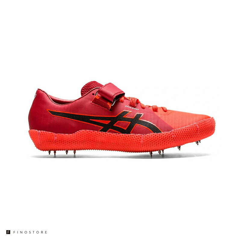 アシックス 走高跳 陸上スパイク ハイジャンプ プロ 2(ASICS HI JUMP PRO 2)1093A140 701 ユニセックス SUNRISE RED/BLACK 陸上シューズ オールウェザー