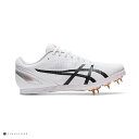 アシックス 走高跳 陸上スパイク ヒートフラット 12(ASICS HEATFLAT 12)1093A195-100 100 WHITE/BLACK 100m〜...