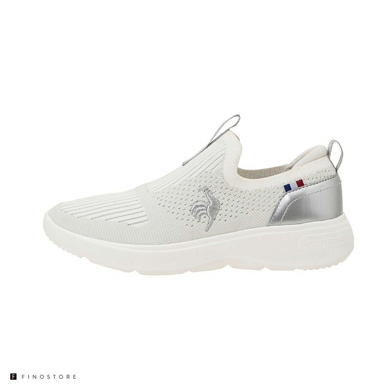 ルコックスポルティフ スニーカー スリッポン ラ ローヌ FK II（le coq sportif LA RHONE FK II）QL3XJC08WS レディース WHSL WHITE/SILVER カジュアル ファッション
