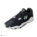 ヨネックス テニスシューズ オムニ・クレーコート用 パワークッションフュージョンレブ5 メン GC(YONEX POWER CUSHION FUSIONREV 5 MEN GC)SHTF5MGC 007 メンズ BLACK(4)