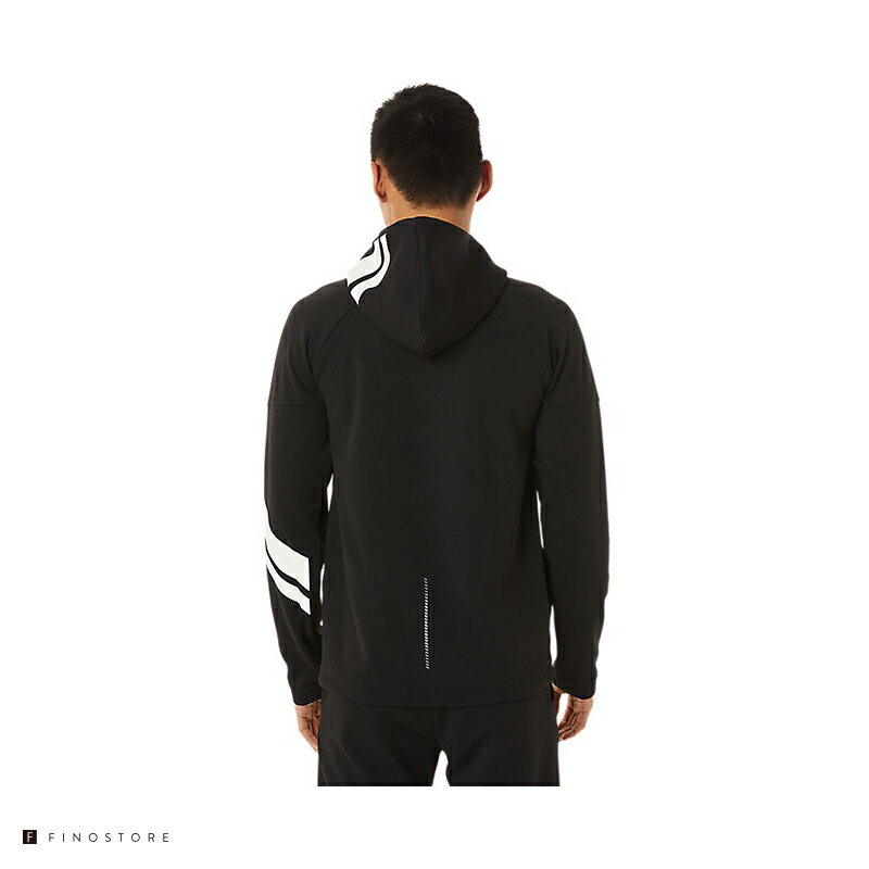 アシックス アシックス LIMO スウェットフルジップフーディー （ASICS LIMO Sweat Full Zip Hoodie）2031C886-001 メンズ シャツ スポーツウェア ウェア トップス 2031C886-001 ブラック