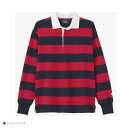 カンタベリー ラガーシャツ ラグビー 長袖 ファッション 2.5インチストライプラグビージャージ(canterbury STRIPE RUGBY JERSEY)...