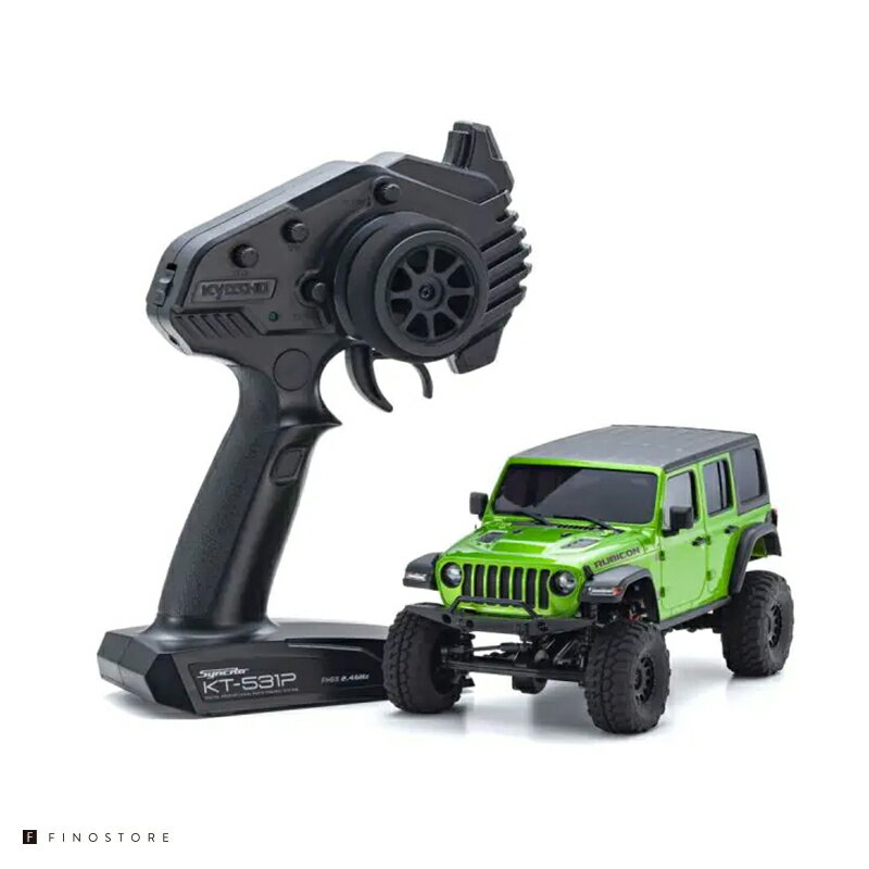 京商 ラジコン ミニッツ4×4 レディセット ジープ ラングラー アンリミテッド ルビコン モヒート（KYOSHO MINI-Z readyset Jeep Wrangler Unlimited Rubicon Mojito）32536GR ユニセックス