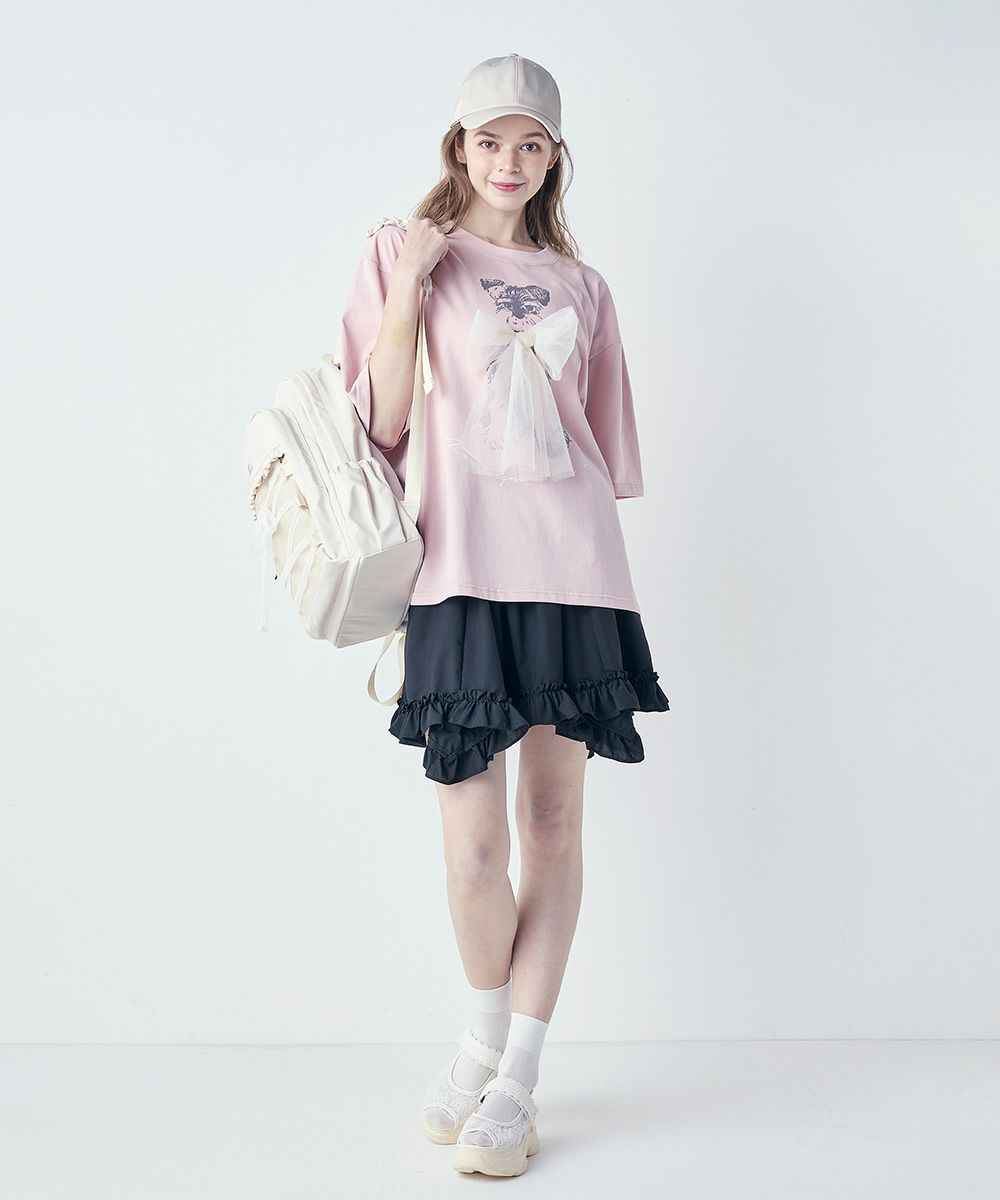F i.n.t レディース Tシャツ チュール...の紹介画像3