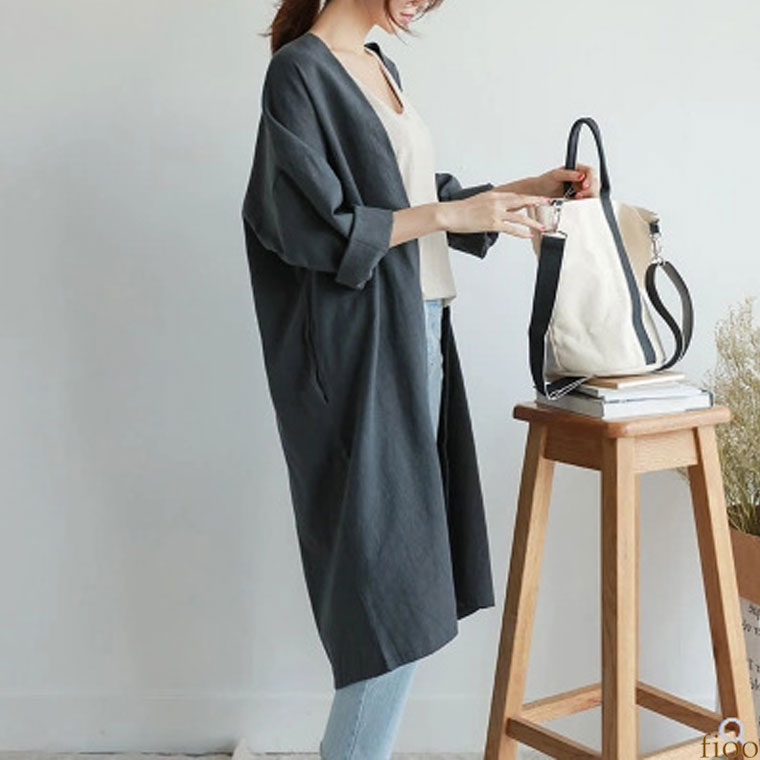 【即日発送】ロングシャツ カジュアルロングシャツワンピ ワンピース ロング アウ...