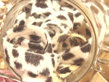 ダルメシアン柄 フェイクファーテープ 20mm幅 メートル単位 日本製 フェイクファー エコファー ecoファー