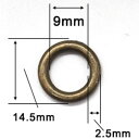 ペットマルカン ゴールド 首輪金具 9mm エレガントタイプ 日本製