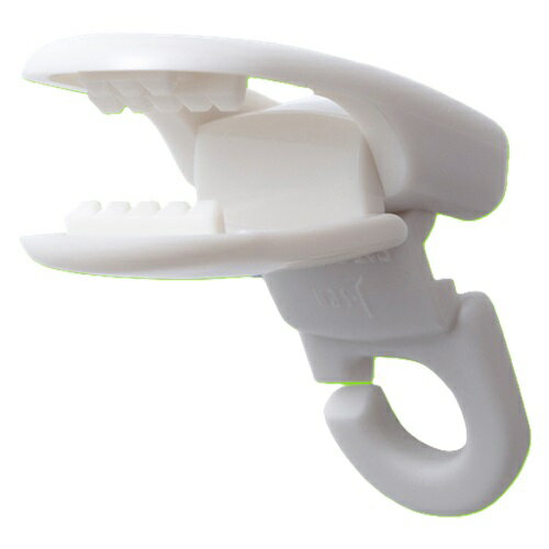 J-sen clip クリップ 21M型 丸フック クリップ パラコード、ドローコード、ポリエステルコード など まる紐用 全長39.6ミリ 落下防止 ストラップ パーツ プラスチック クリップ サスペンダー 日本製 A07006-MM　MBS