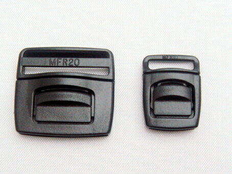 NIFCO ニフコ フロントリリースバックル 20mm クロ MFR20 MBS