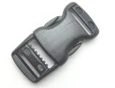 YKKテープアジャスターバックル15mm クロ LB15RC MBS
