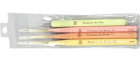 ★【ネコポス可】SHAREYDVA(シャレドワ)プレミアム アートブラシセット #パステル