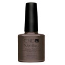 ★CND シェラック UVカラーコート 7．3ml534 ブラウン