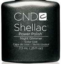★CND シェラック UVカラーコート 7.3ml381 ナイトグリマー