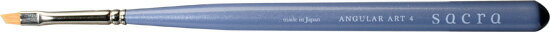 ★【ネコポス可】sacra(サクラ) アンギュラーアートブラシ　4