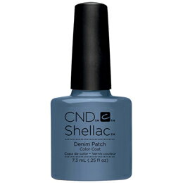 ★CND シェラック UVカラーコート 7.3ml983 デニム・バッチ