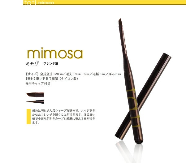 ★【ネコポス可】tati　アートショコラ　mimosa　（ミモザ）