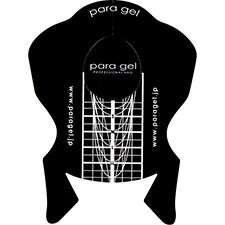 ★para gel(パラジェル) 　ネイルフォーム　シルバー　100枚入り