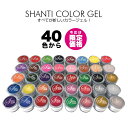 ★【LED/UV両対応ジェル】【期間限定】SHANTI GEL(シャンティージェル) カラージェル　5g　1点（ソフトカラージェル） [ジェルネイル/クリアジェル/カラージェル/トップジェル/ベースジェル]