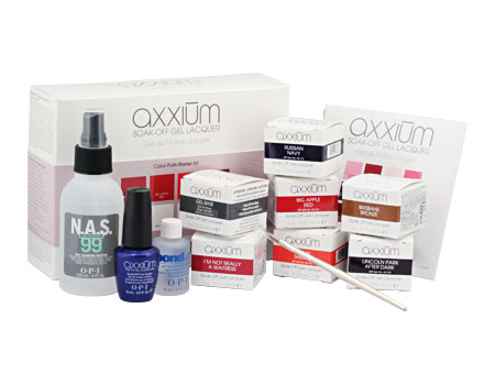 ★【送料無料】OPI(オーピーアイ) Axxium(アクシウム) ソークオフ カラフル スターターキット