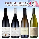 紅白ワイン ワインセット シャブリ 入り ブルゴーニュ産 紅白ワイン 4本 セット 飲み比べ 《学べるテイスティングワインセット》 送料無料 赤ワイン 白ワイン フランス ブルゴーニュ まとめ買い お買い得 コスパ ギフト プレゼント 贈り お祝い おすすめ パーティー 定番 フィラディス