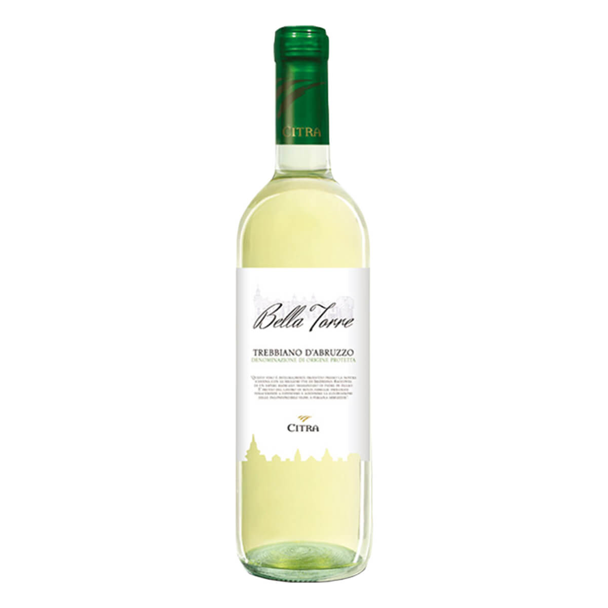 タイプ 白ワインWhite Wine 商品名 チトラ トレッビアーノ・ダブルッツォCitra Bella Torre Trebbiano d'Abruzzo 生産者 チトラCitra 原産国名 イタリア アブルッツォ州Italy Abruzzo ブドウ品種 トレッビアーノ 100%Trebbiano 100% ヴィンテージ 商品名のヴィンテージをご確認ください アルコール度数 12% 内容量 750ml ※画像はヴィンテージが異なる場合がございます。商品名のヴィンテージをご確認ください。 ソムリエのワイン解説 イタリアでは庶民が毎日気軽に楽しむ、ハウスワイン採用率も高い代表的な白ワイン。 グレープフルーツやレモン＋熟したパッションフルーツのような爽やかな辛口でいくらでも飲み進められそうな1本！とにかく飲みやすく新鮮な食材に合います！ アブルッツォ州がイタリアのどこにあるのか指させる人は少ないかも知れませんが、トレッビアーノ・ダブルッツォと言うイタリアの白ワインを飲んだことのある方は、ご自分ではそれと気付いていなくとも非常に沢山いるはずです。 というのはこのワイン、日本のカジュアルイタリアンやピッツァ屋さん、時には和食店のグラスワインになっていることも多い、飲食店さんの超定番ワインだからです。レストランがグラスワイン(＝ハウスワイン)に良く選ぶということは、どんな料理に合わせても上手に寄り添ってくれて、しかも気軽に注文できるワインという意味。 実際、ベッラ・トッレ・トレッビアーノ・ダブルッツォの爽快でクリーンな口当たりと柔らかな味わいは、イタリアンのみならずお刺身や天ぷらにもきちんと合ってきます。使い勝手の良い便利な1本として、いつでもご自宅に常備して欲しい白ワイン！ このワインに合う料理 『豆腐のカルパッチョ』 【材料/2人分】絹ごし豆腐：1/2丁(150g)塩：小さじ1/4米酢：大さじ1オリーブオイル：大さじ2タマネギ：1/4個イタリアンパセリかパクチー：1/2束 【作り方】1.豆腐は1cm幅に切って、平たく並べる。2.タマネギを刻んで塩、米酢を加えて味をなじませる。3.2に刻んだイタリアンパセリかパクチーを加えて混ぜ、1にたっぷりと乗せる。 ■シーン毎に合わせたワインのご提案 ・デイリーで飲むお手頃ワイン ・YouTubeを見ながらカジュアルに このワインの味わいカテゴリーは【きりっとシャープ白ワイン】です。 ⇒きりっとシャープ白ワインの一覧はこちら ■種類 ワイン Wine 果実酒 洋酒 お酒 ドリンク ■販売元 ワイン専門商社 株式会社Firadis ワインセンモンショウシャ カブシキガイシャフィラディス Firadis WINE CLUB30 フィラディス ワインクラブサーティ ワイン専門通販サイト Firadis WINE CLUB楽天市場店 フィラディス ワインクラブ ラクテンイチバテン