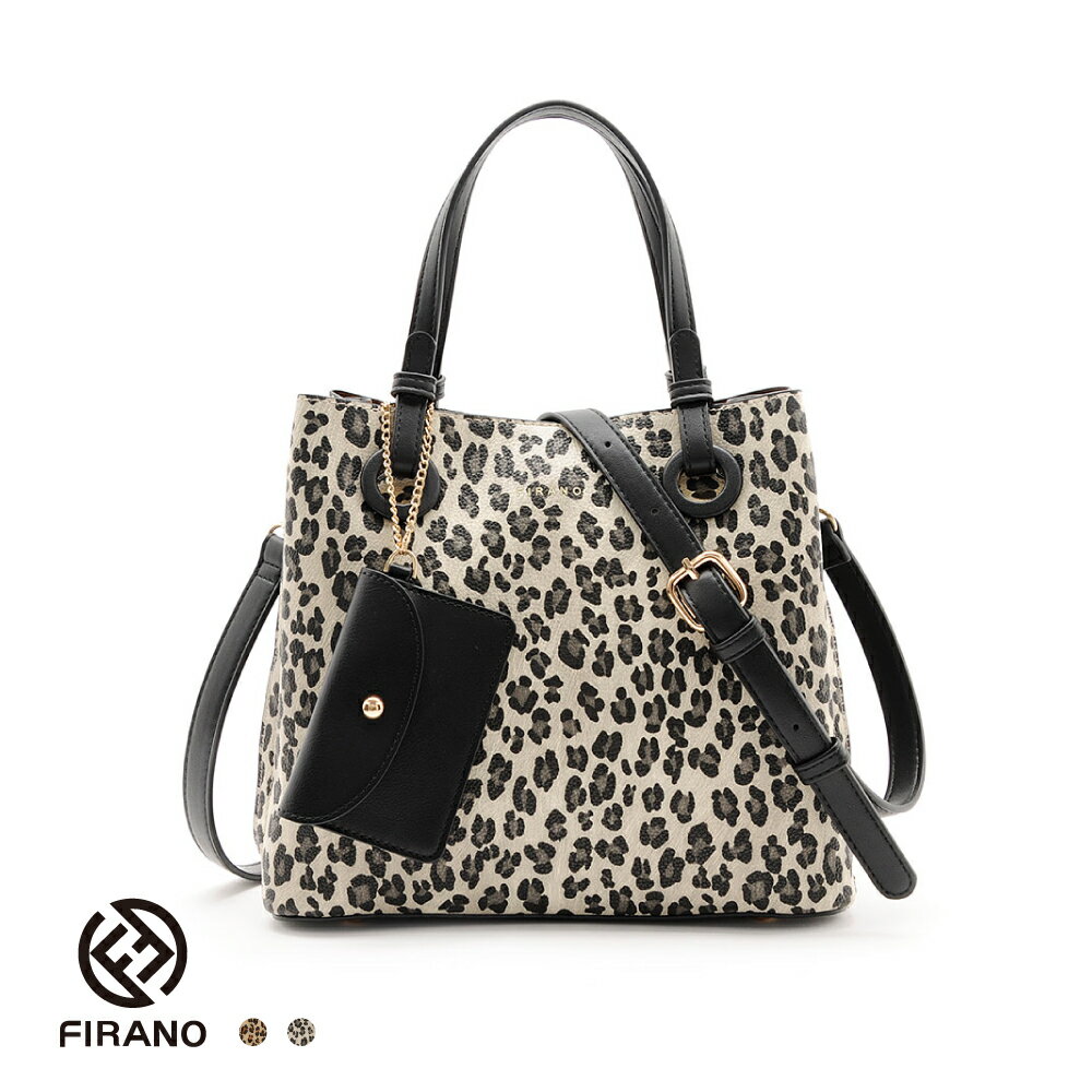 カジュアルシックレオパードハンドバッグ(パスケース付き) レディース FIRANO フィラノ 402292