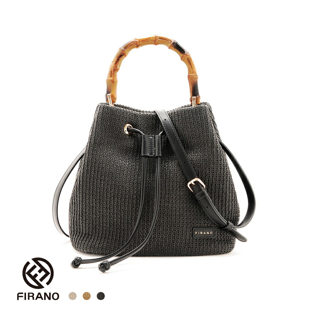 GWセール★ガーターステッチバンブーハンドルバッグ レディース FIRANO フィラノ 403377【LTS】