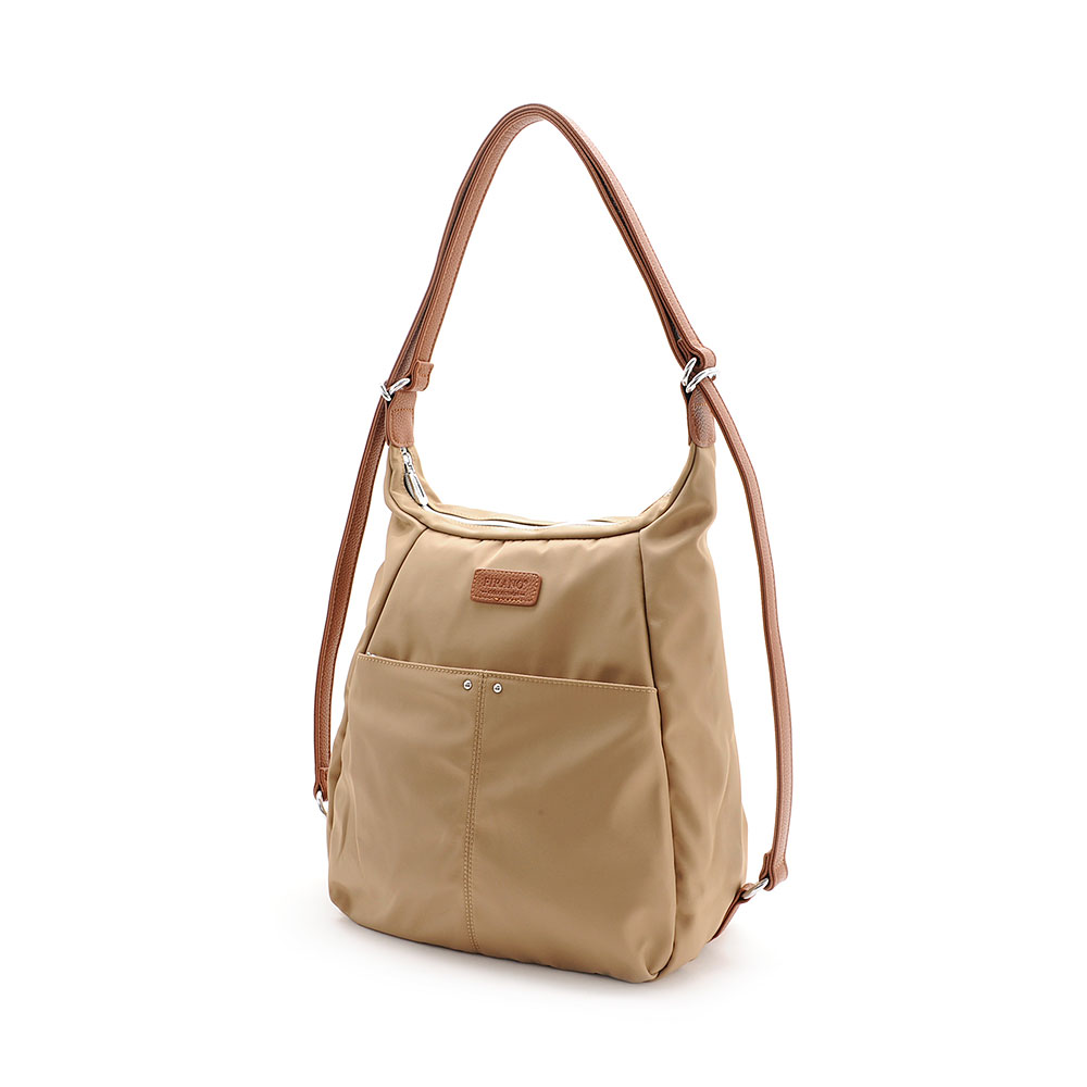 はっ水軽量ナイロンフロントポケット2WAYリュック レディース FIRANO フィラノ 302429 2