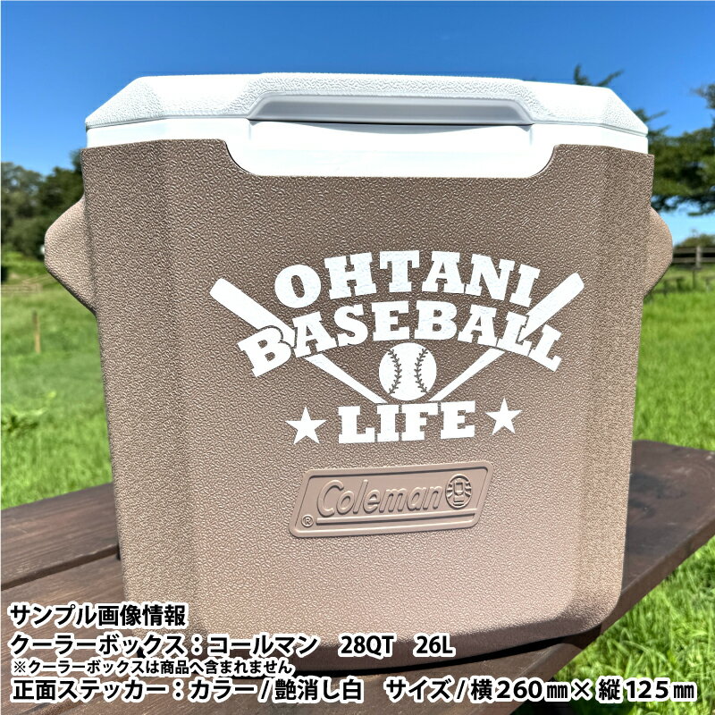 凸凹面なクーラーボックスにも貼れる!かっこいい...の紹介画像3