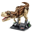 欠品保証 　レゴ互換　ブロック　611001　恐竜シリーズ　ティラノサウルス　T-REX　ブラウン　1813ピース　pb社製 lego レゴ互換 レゴブロック 互換品ギフト クリスマス プレゼント 誕生日 レゴ互換ブロック 化石 模型 外箱あり