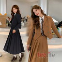 卒業式 女の子 卒業スーツ スカートスーツ 入学式スーツ セットアップ 卒服 JK制服 フォーマルスーツ 子供スーツ スーツジャケット ロング丈プリーツスカート セミフォーマル 七五三 成人式 女の子 高校生 中学生 入学式 小学生 S M L XL 送料無料