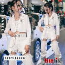 キッズダンス衣装 ヒップホップ チアガール Hiphop ジャズ ホワイトセットアップ オシャレ 子供服 K-POP 韓国 白 練習着 応援団 イベント 舞台衣...
