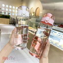 水筒 大人用 学生用 ウォーターボトル 通学 透明 水筒 可愛い 水筒 おしゃれ 出かけ 780ML ギフト プレゼント 送料無料 即納(3)