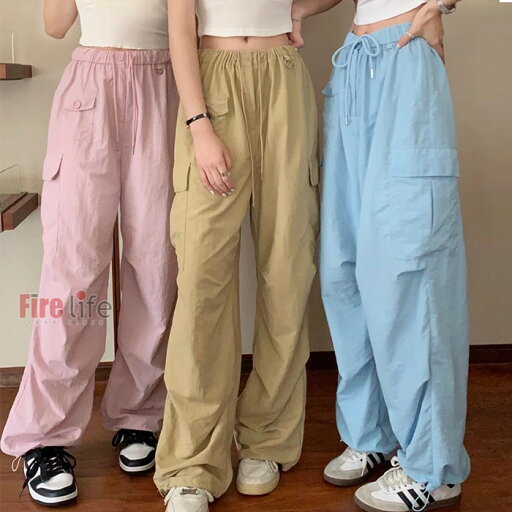 カーゴパンツ ダンスパンツ レディース ブルー ブラック ベージュ ピンク グリーン ワイドパンツ ボトムス 練習 hiphop ヒップホップ jazz K-POP 送料無料 カーゴパンツ ダンスパンツ レディース ブルー ブラック ベージュ ピンク グリーン ワイドパンツ ボトムス 練習 hiphop ヒップホップ jazz K-POP 送料無料