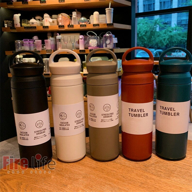 Rakuten - 水筒 保冷保温 真空断熱 304ステンレスボトル 容量500ml 350ml 直飲み 魔法瓶 大人用 男女兼用 マグボトル スポーツボトル 遠足 持ち運び 広口 氷入りラクラク 運動会 ジム ヨガ 自転車通勤通学 持ち運び 携帯 送料無料
