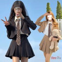 スーツ レディース 女の子 学園風 卒業式 入学式 JK制服 セットアップ ジャケット プリーツスカート 成人式 女の子 高校生 中学生 入学式 ブラック カー...