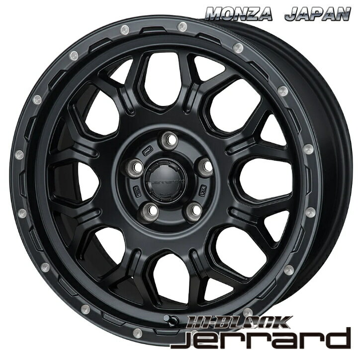 Rakuten - 17×7.5J インセット +41 5-114.3 ホイール 4本モンツァ ジャパン ハイブロック ジェラード ブラック
