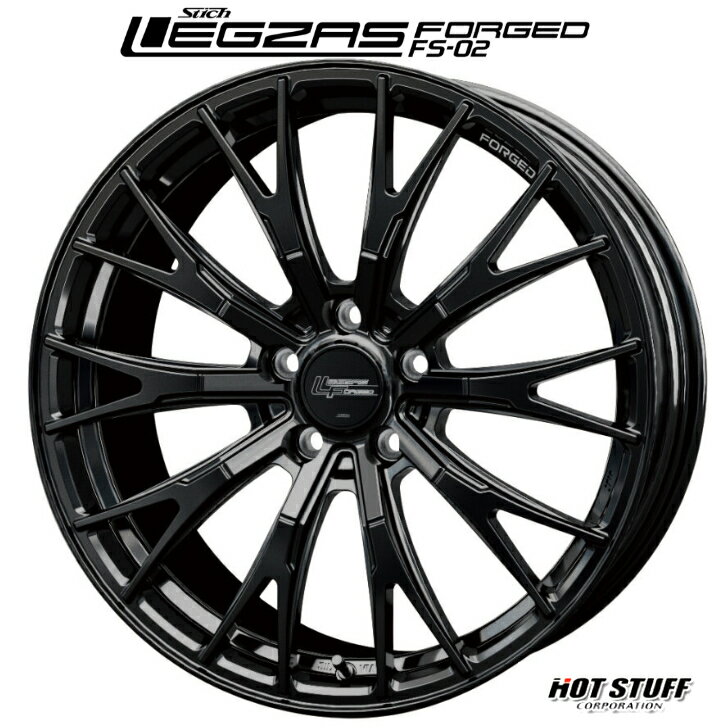 レクサス LEXUS LS500 LS500h19×8.0J インセット+28 5-120 鍛造 ブラックホットスタッフ シュティッヒ レグザス フォージド