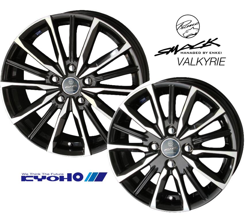 18×7.0J インセット＋53 5-114.3 新品 ホイール 4本KYOHO 共豊 SMACK スマック VALKYRIE ヴァルキリーノア ヴォクシー エスクァイア カムリ クラウンマジェスタ