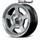 16×6.5J インセット +38 6-139.7 ハブ径 φ106.1トヨタ 200系 ハイエース レジアス 5スポーク グレー新品 ホイール 4本セット M...